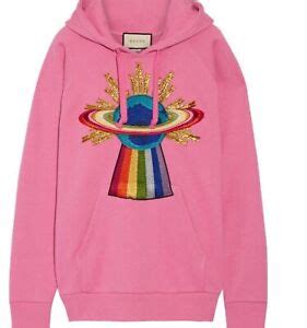 gucci ufo pink hoodie